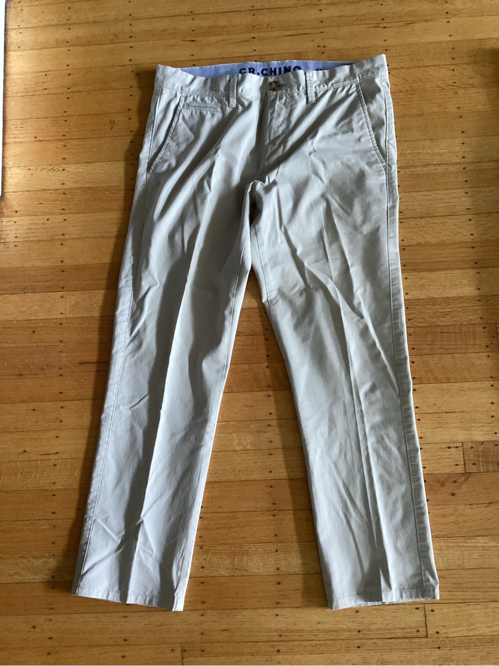 Men's Beige Chino Pants